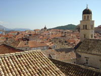 Über der Dächern von Dubrovnik...