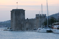 Die Festung Kamerlengo in Trogir